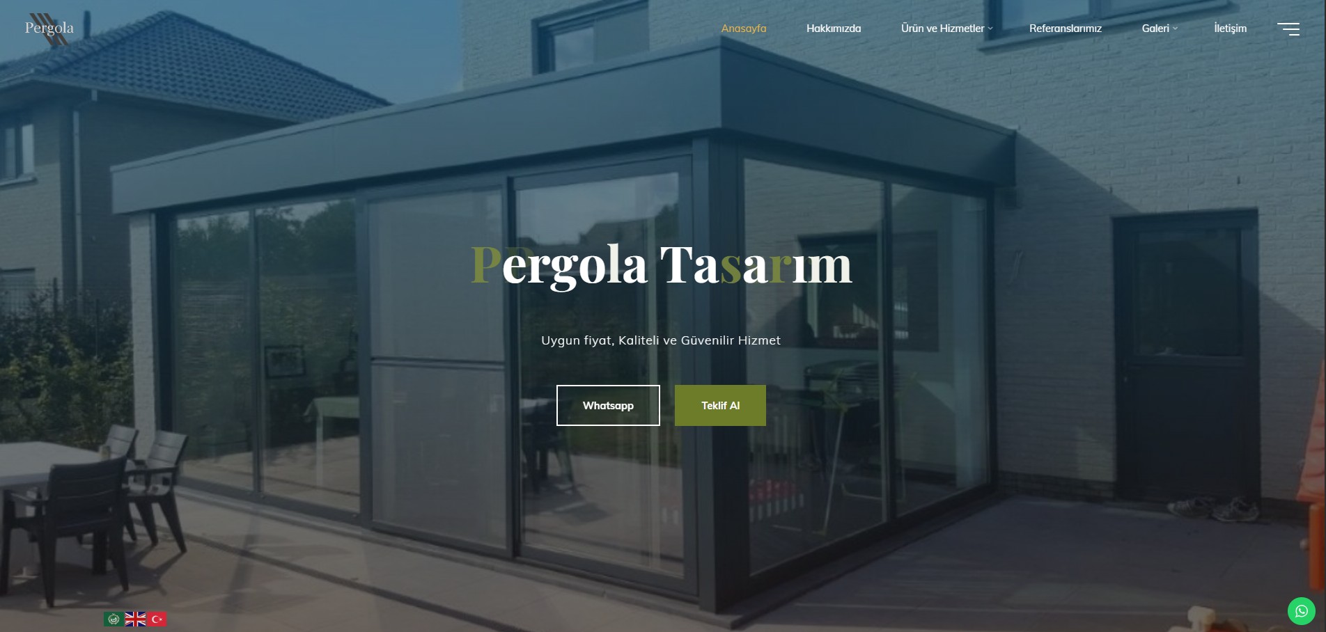 Pergola Tasarım — Pergola & Dış Mekan